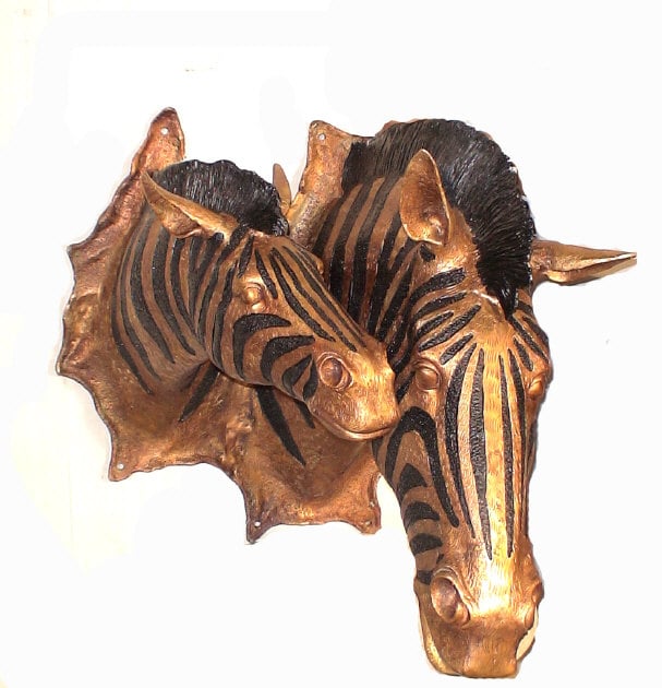 Zebra Head Bronze