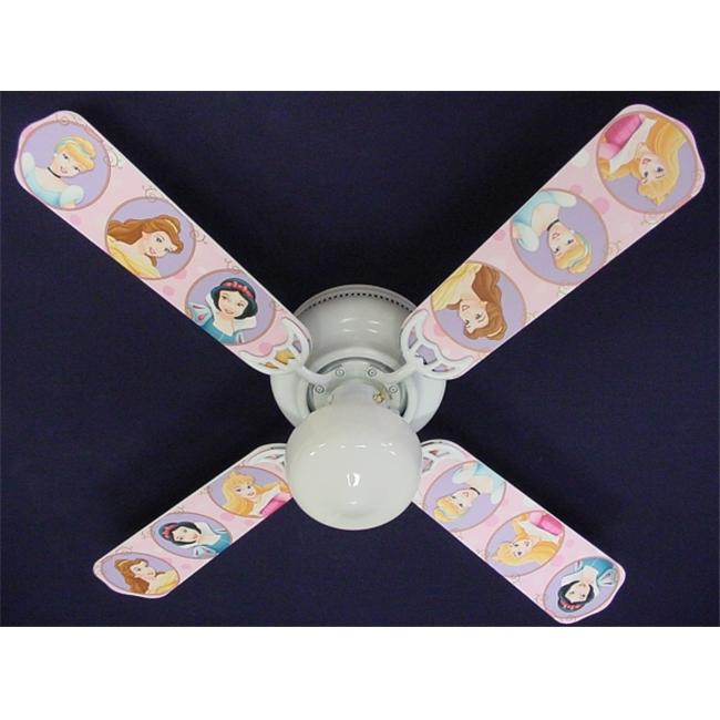 Ceiling Fan Designers 42fan Dis Ppc Disney Princesses Oval Ceiling Fan Designers 42fan Dis Ppc Disney Princesses Oval 42 In