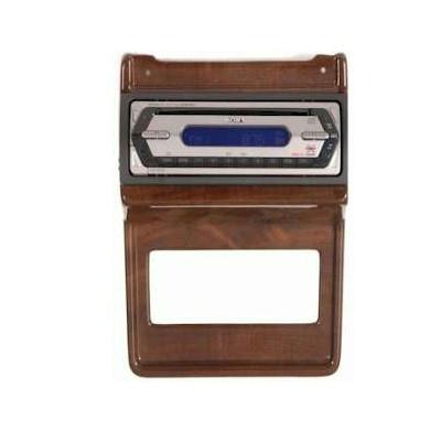 Classic Car Audio PDDSPKH6970MUSWCD 1969  70 Mustang Woodgrain Dash Kit with Sony AMFM CD stereo.