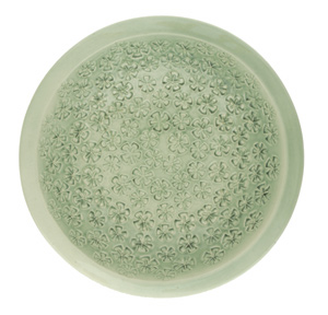 Achla BBC21 Ceramic Bird Vinca Flowers Bird Bath