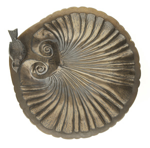 Achla BBC16 Ceramic Bird Shell Bird Bath