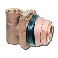 BurCam Pumps 150155 1 in. Pitless adaptors  Bronze
