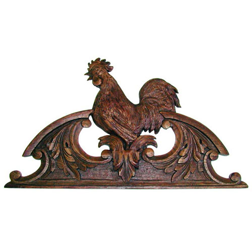 Hickory Manor House 2520 Bd Rooster Small Overdoor Wall Decor - Brandywine