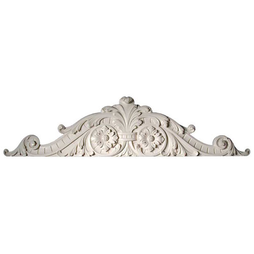 Hickory Manor House 2540 Iv Ornate Overdoor Wall Decor - Ivory