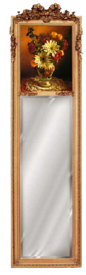 Strip Mirror With Picture Picolla Bella