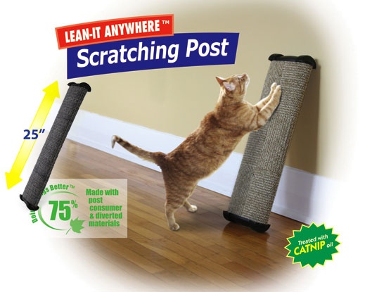 Lspm Lean-it Everywhere Scratch Post 25 Inch