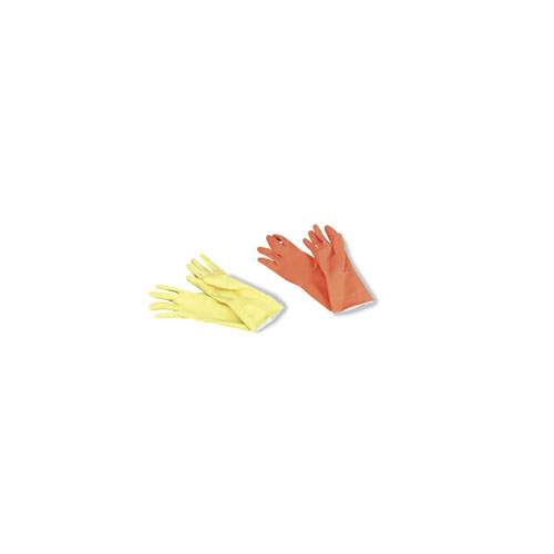 Galaxy GLX 244L FlockLn Ltx Glove Lg 12 In 2830 Mil Orng Dz