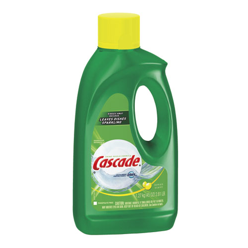 Procter And Gamble PGC 40148 Cascade Dishwashing Gel Lemon Scent 9/45Oz