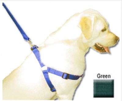 Majestic Pet 788995811060 25-40 In. Step In Harness Green