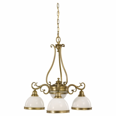 Murray Feiss F24083AGB South Haven 3 Light Chandelier Aged Brass