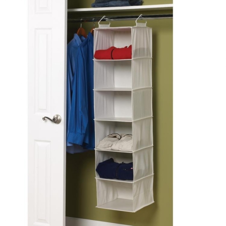 Whitney Design 311312 6Shelf Organizerplastic shelves
