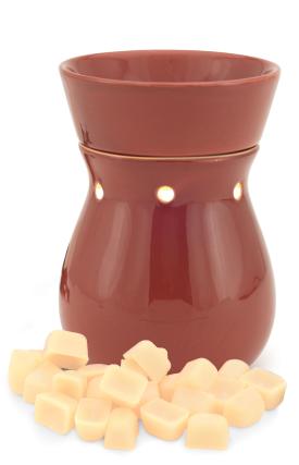 Candle Warmers RWRD Round Illumination Fragrance Warmer Red<br />