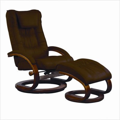 MAC MOTION 82/63926/103 Swivel Recliner with Ottoman