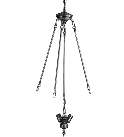 Meyda Tiffany 20515 34 in. H Ceiling Fixtures Lamp Bases and Fixture Hardware
