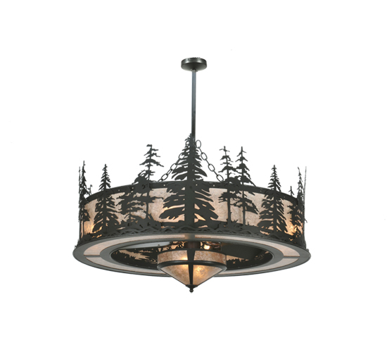 108718 44 In. W Tall Pines With Fan-light Chandel-air