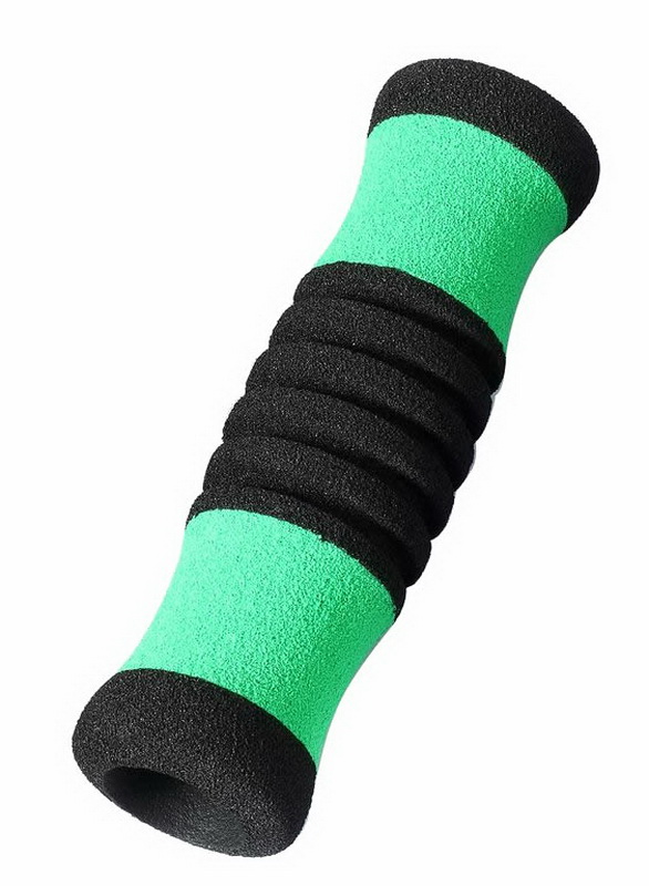 Sm-017001gb Cane Replacement Offset Hand Grip- Green/black