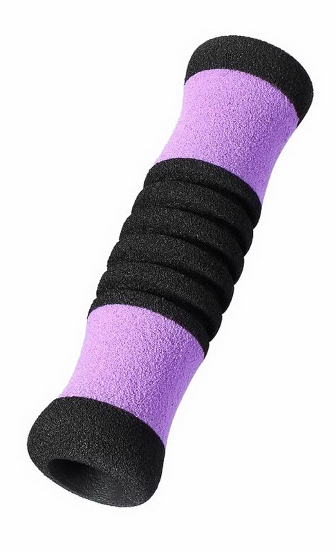 Sm-017001ppb Cane Replacement Offset Hand Grip- Purple/black