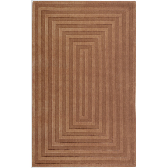 Surya M292811 Mystique Rug 100 Pct Wool Hand Crafted Light Brown 8X11