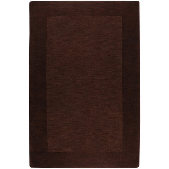 M294-1215 Mystique Rug- 100% Wool- Hand Crafted- Chocolate- 12'X15'