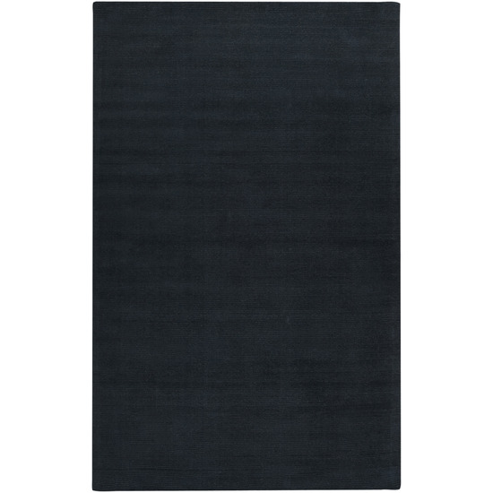 M340-7696 Mystique Rug- 100% Wool- Hand Crafted- Dark Blue- 7'6''X9'6''