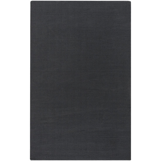 M341-913 Mystique Rug- 100% Wool- Hand Crafted- Dark Gray- 9'X13'
