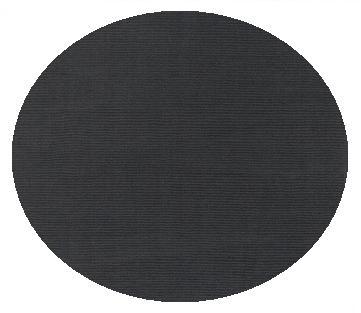 M341-99RD Mystique Rug- 100% Wool- Hand Crafted- Dark Gray- 9'9'' ROUN