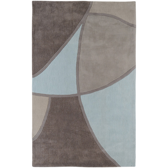 Surya COS8888811 Cosmopolitan Rug 100 Pct PolyAcrylic Hand Tufted Gray/Light Gra
