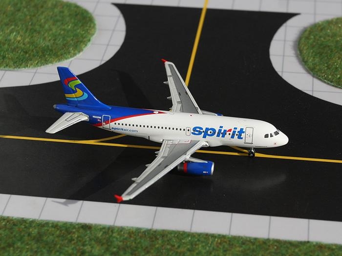 IDT Jets ST037 Spirit Airlines New Colors A319 1 100 scale