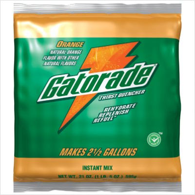 308-03968 6 Gal Orange Powder Drink Mix 14-51oz Pkg