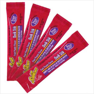 690-060105-rb Sugar Free Qwik Stik|20 Oz Yield Raspberry Powder Pack 50-pkg-500-cs