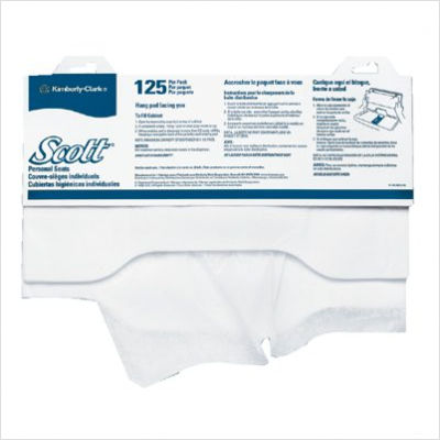 412-07410 15 Inch X18 Inch Personal Toiletseat Cover 125-pkg