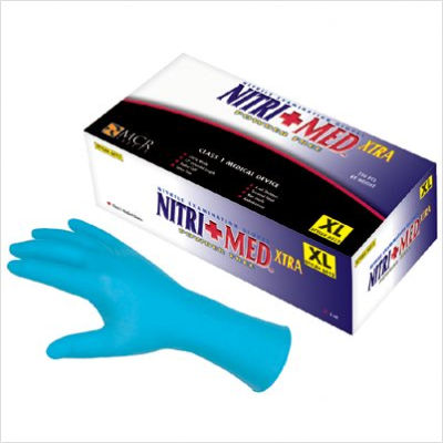 MCR 127-6012XL Xlarge Nitri+Med-Xtra Nitrile Glove Powder Free