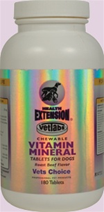 Health Extension DHE00016 Health Extension Jr Vet Vitamins for Puppies 180Tab