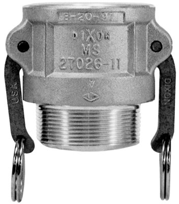Dixon Valve 238-200-B-BR 2 Andrews Type B Cam and Groove Couplers Dixon Valve 238-200-B-BR 2 Andrews Type B Cam and Groove Couplers