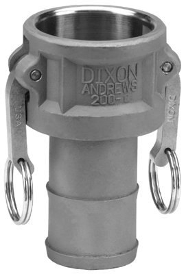 Dixon Valve 238-300-C-AL 3 Andrews Type C Cam and Groove Couplers Dixon Valve 238-300-C-AL 3 Andrews Type C Cam and Groove Couplers