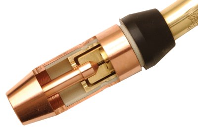 360-n-3414c Centerfire Nozzle 3-4 Inch Inchd 1-4 Inch Inch Recess Copper
