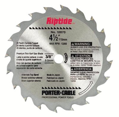 Porter Cable 593-12870 Saw Blade 20t