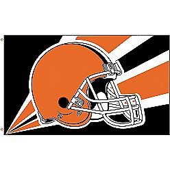 Fremont Die Inc. 94244B 3 Ft. X 5 Ft. Flag W/Grommetts Cleveland Browns