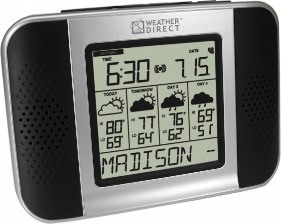 La Crosse Technologies WA-1240U WD Talking WeatherStation 4day