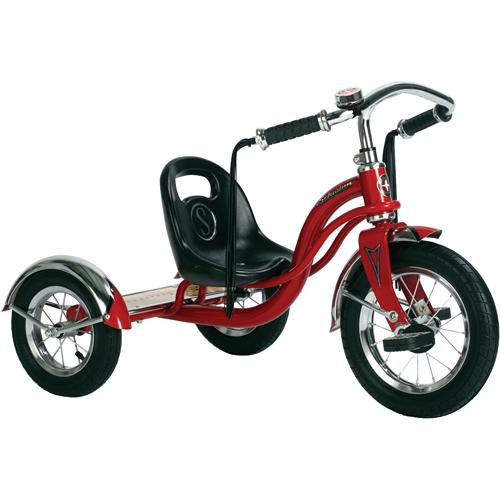 Schwinn S6760 12 in. Rear Unisex Roadster Tricycle Red