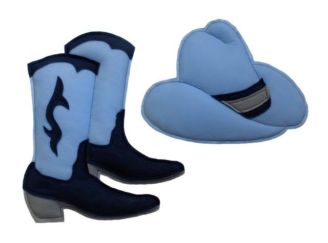 Loveable Creations 9741 Cowboy Hat  Boots 2 pk