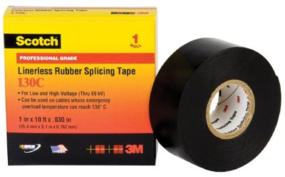 Electrical 500-41754 00076 130c 2 Inchx30' Linerless Rubber Splicing Ta