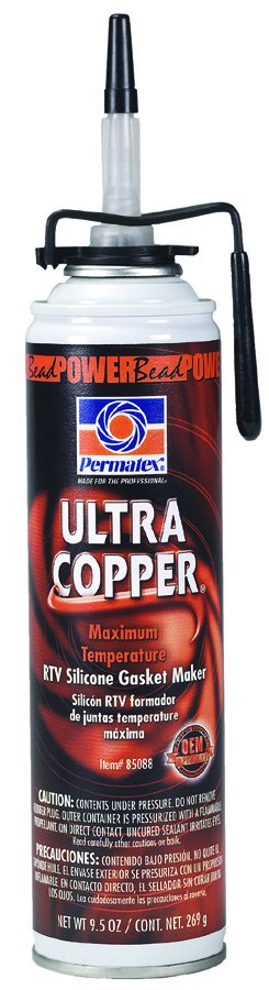 230-81878 #101 Ultra Copper Maximum Temp Gasket Maker 3oz