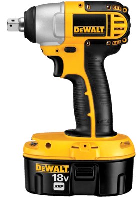 DeWalt 115-DC820KA Heavy-Duty Cordless Impact Wrench Kit|1-2 Inch 13Mm 18V Cordless Impact Wrench Kit
