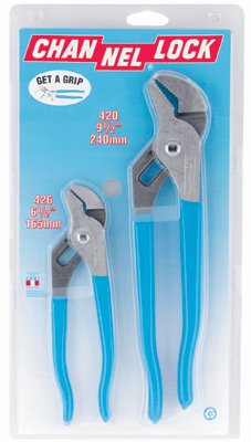140-gs-1 2pc #420&426 Tounge & Groove Pliers In Gift Box