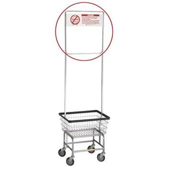 R & B Wire 908 One Piece Rack Extender with Sign for 58 Rack R & B Wire 908 One Piece Rack Extender with Sign for 58 Rack