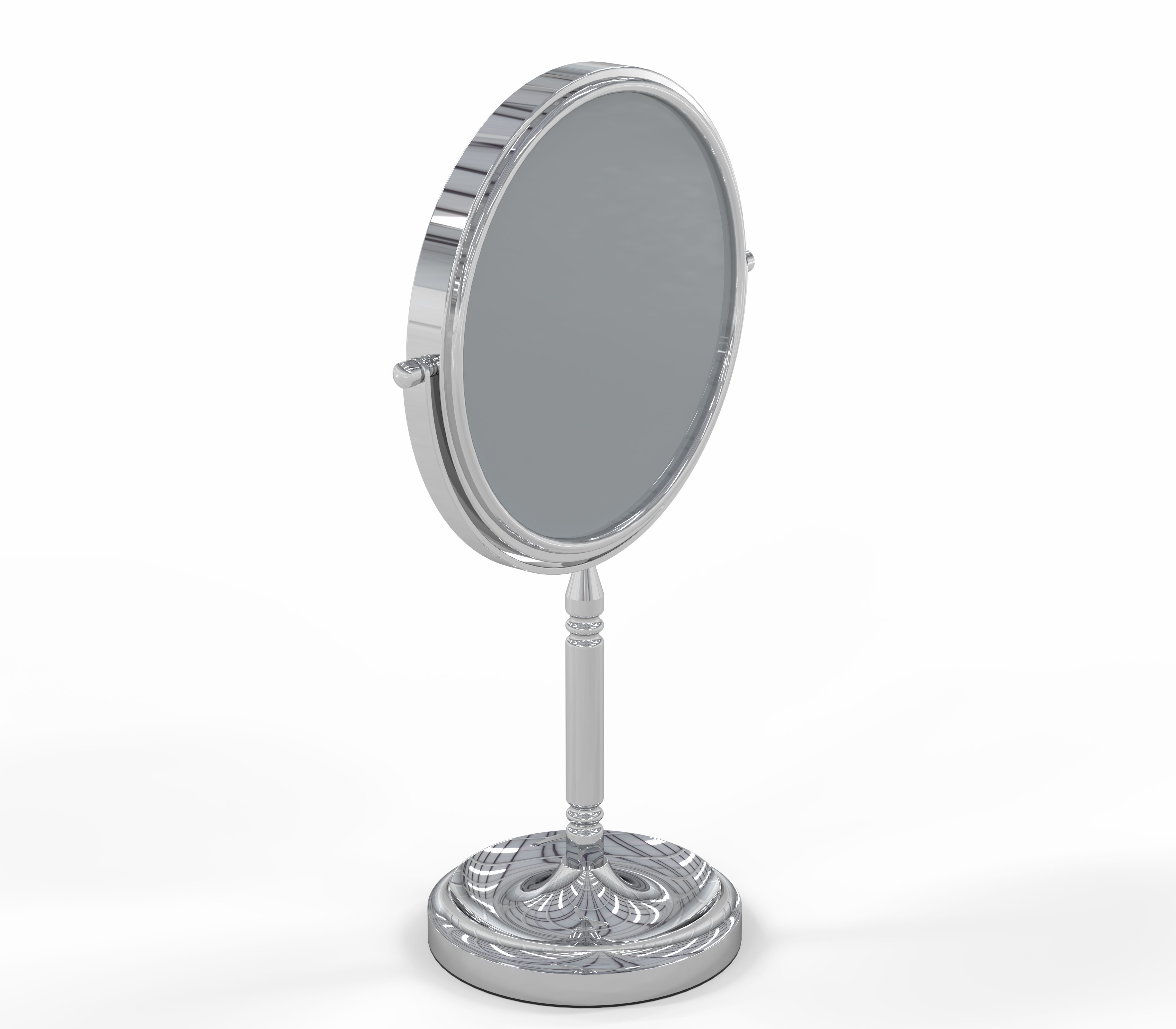 Aptations 86645 Recessed Base Vanity Mirror In Chrome 86645 - Chrome