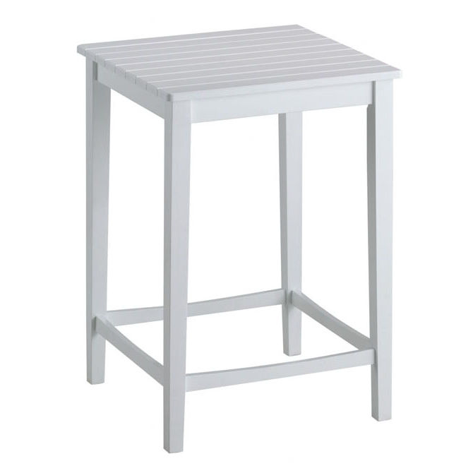 Boraam 70346 36 in.H Italy Pub Table White Auto