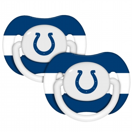 143335 Indianapolis Colts Pacifiers 2-pack