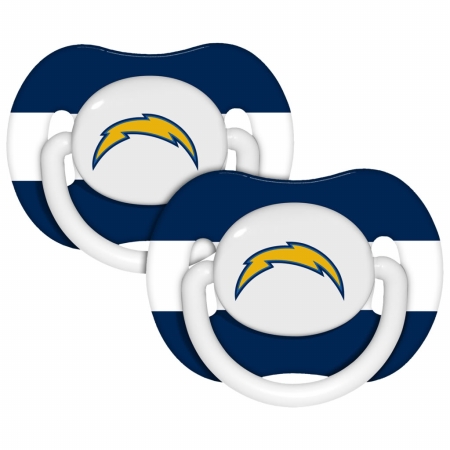 143349 San Diego Chargers Pacifiers 2-pack